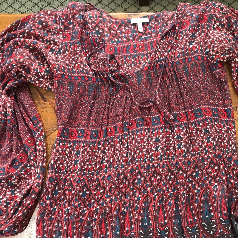 Paisley boutique blouse